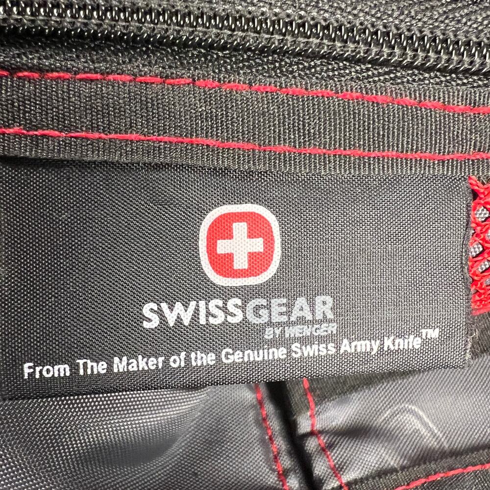 Wenger SwissGear SA1092 Vertical Boarding Travel  Bag Crossbody Canvas - Picture 7 of 9